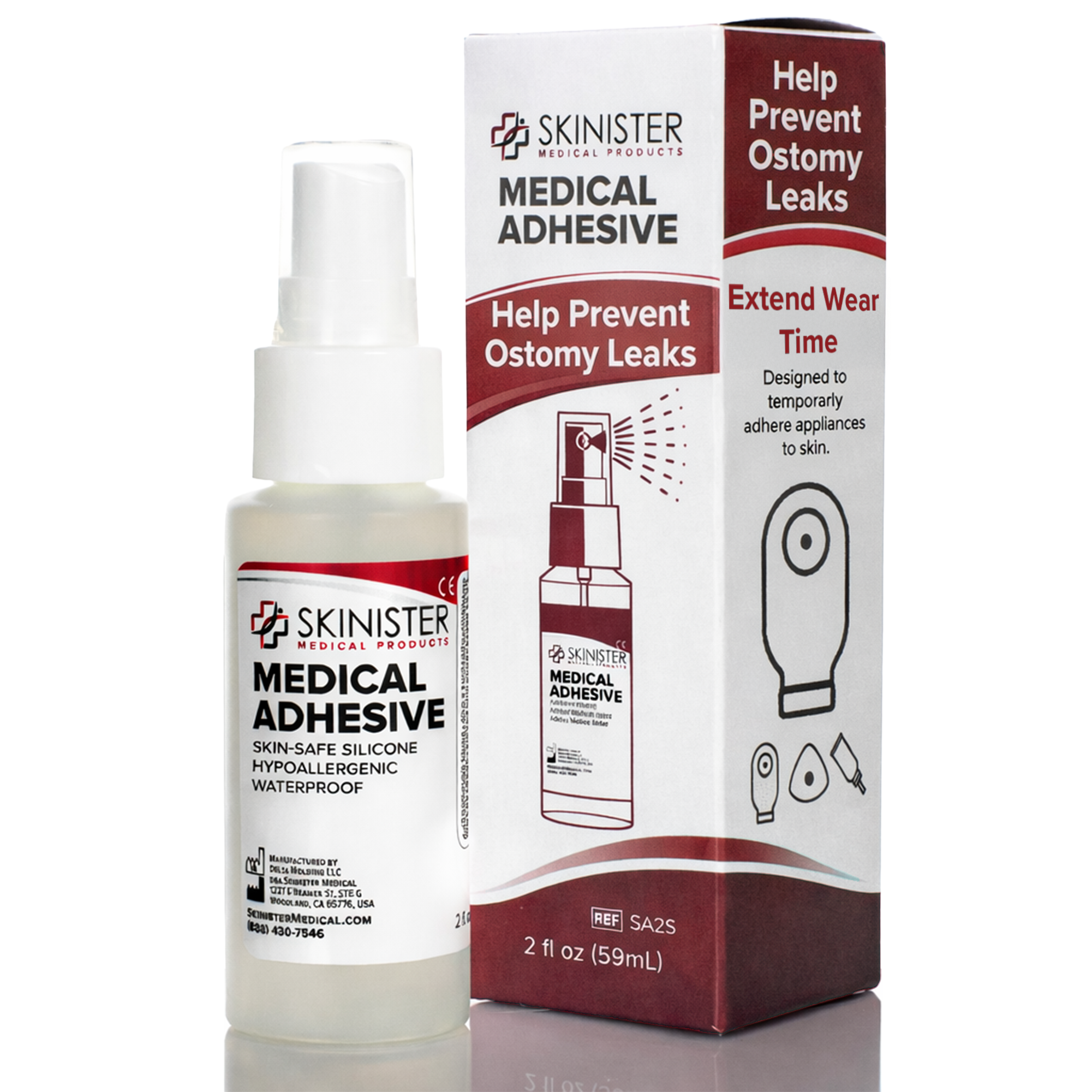 Skinister Medical Adhesive Spray bottle