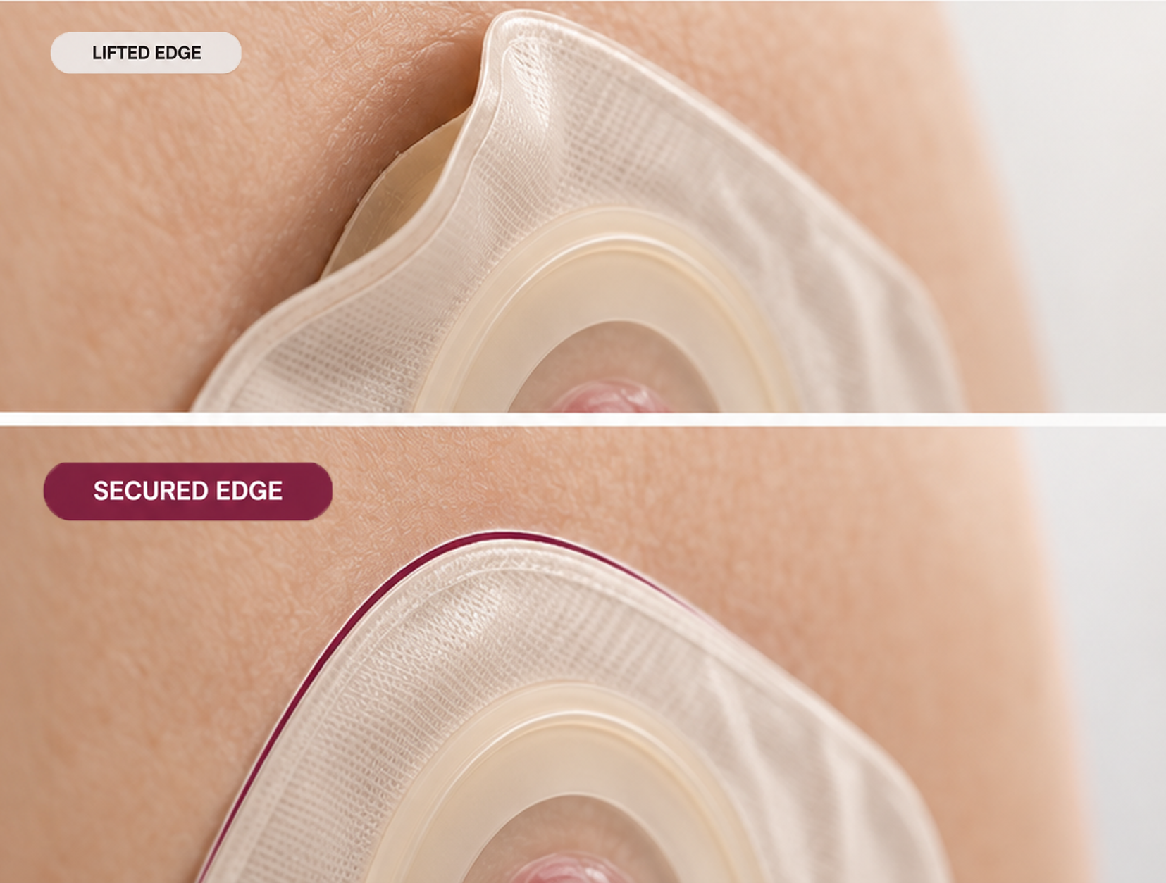 Skinister Medical Adhesive representing added security and confidence